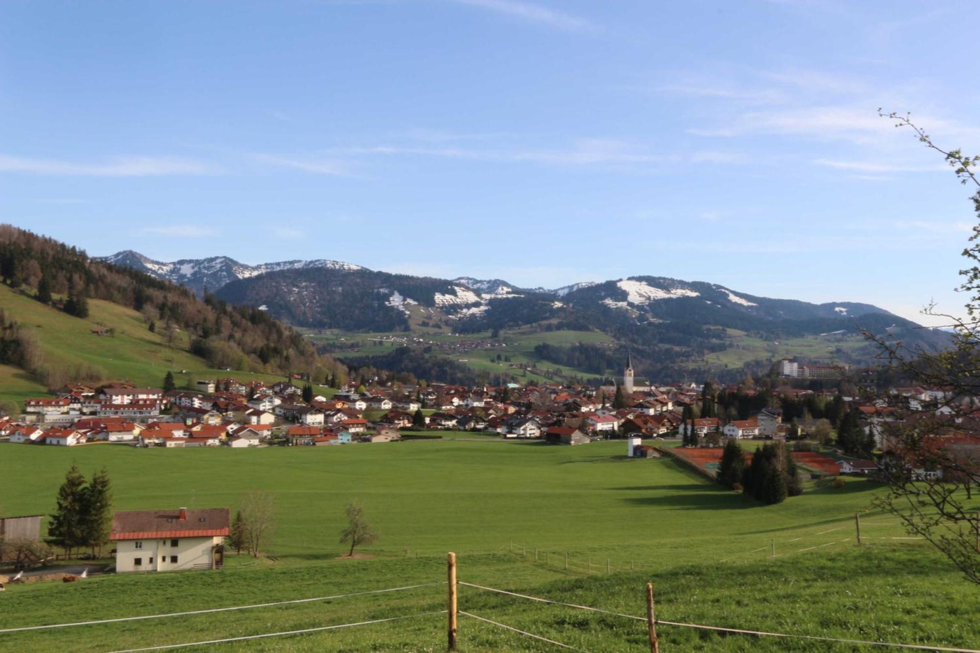 Exklusive Fewo Herrmann Im "Haus Hochgratblick" Oberstaufen Ngoại thất bức ảnh