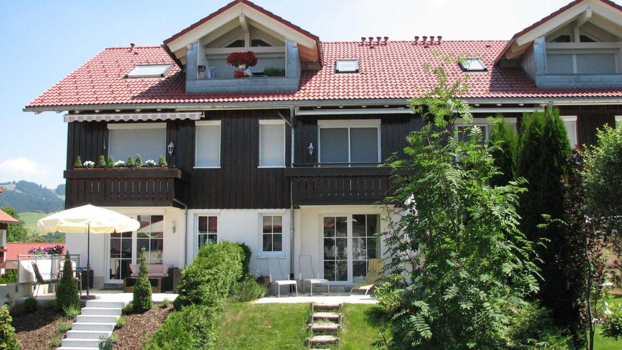 Exklusive Fewo Herrmann Im "Haus Hochgratblick" Oberstaufen Ngoại thất bức ảnh