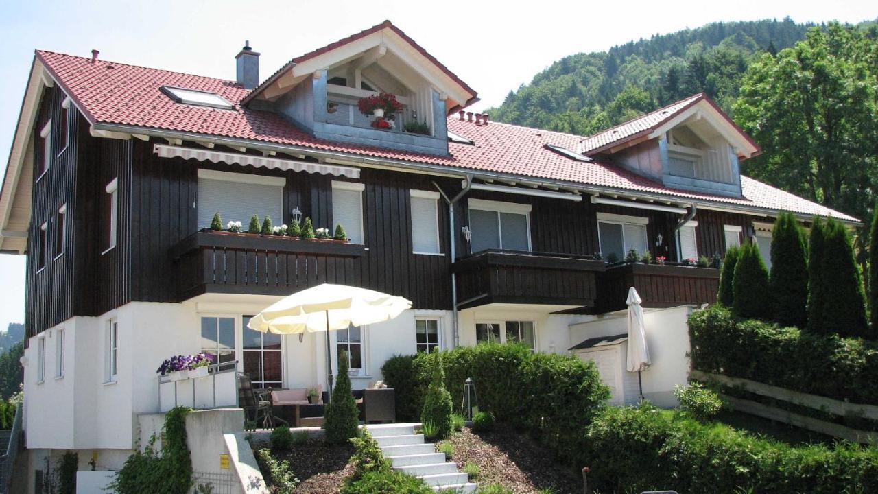 Exklusive Fewo Herrmann Im "Haus Hochgratblick" Oberstaufen Ngoại thất bức ảnh